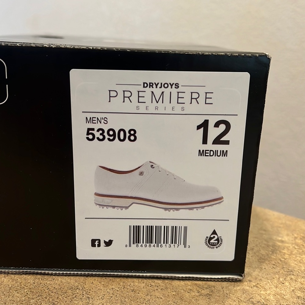 Footjoy, dryjoy Premier golf shoes